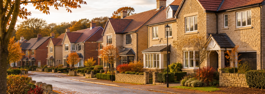 Image of autumnal street