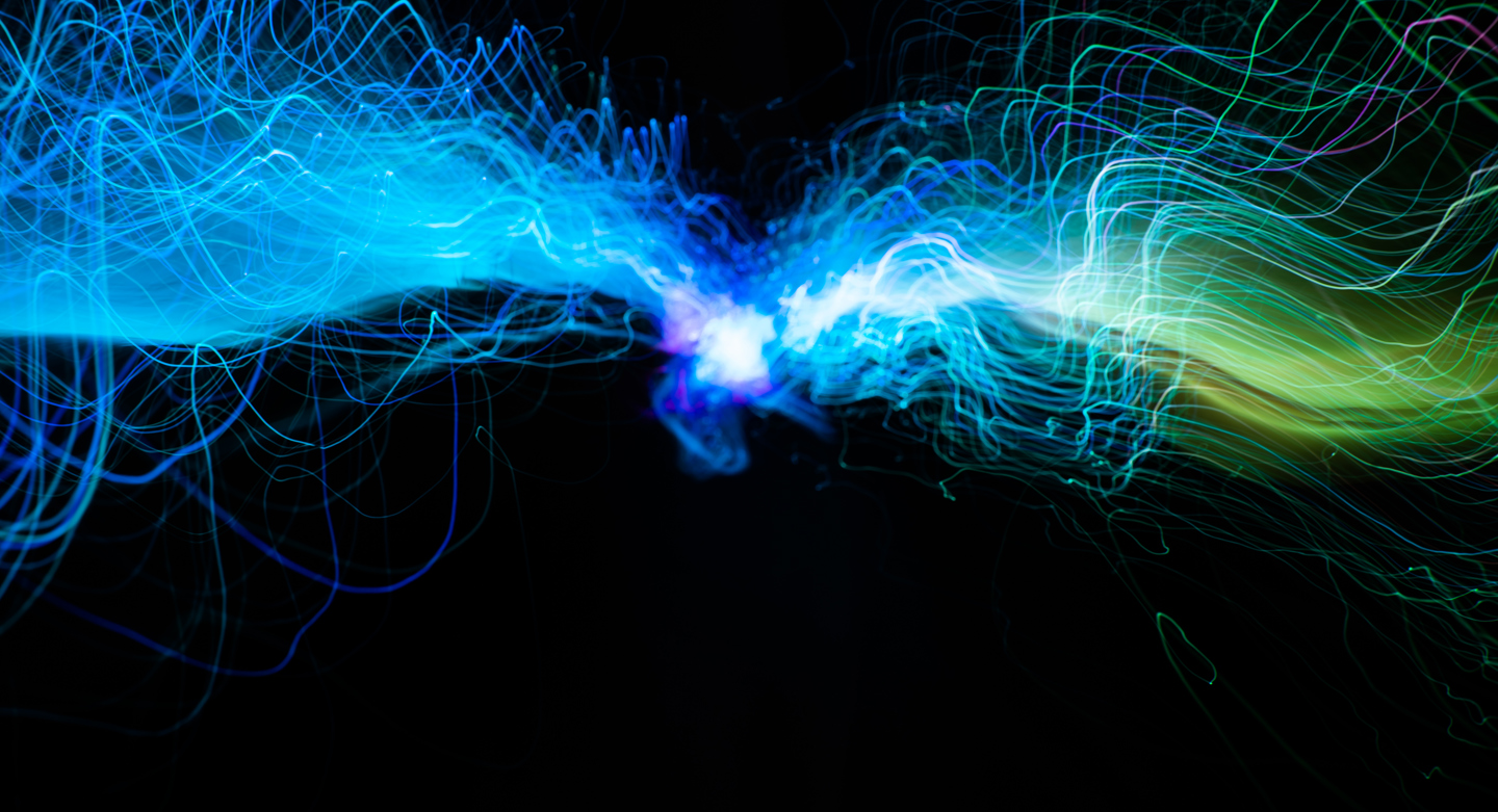 Image of green-and-blue-light-wave-of-energy-with-elegant-g-2023-11-27-05-32-19-utc