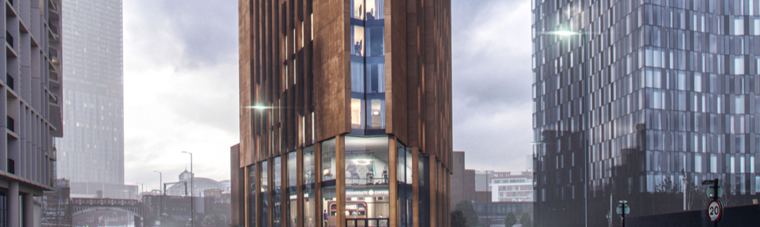 Image of Deansgate, Manchester cropped